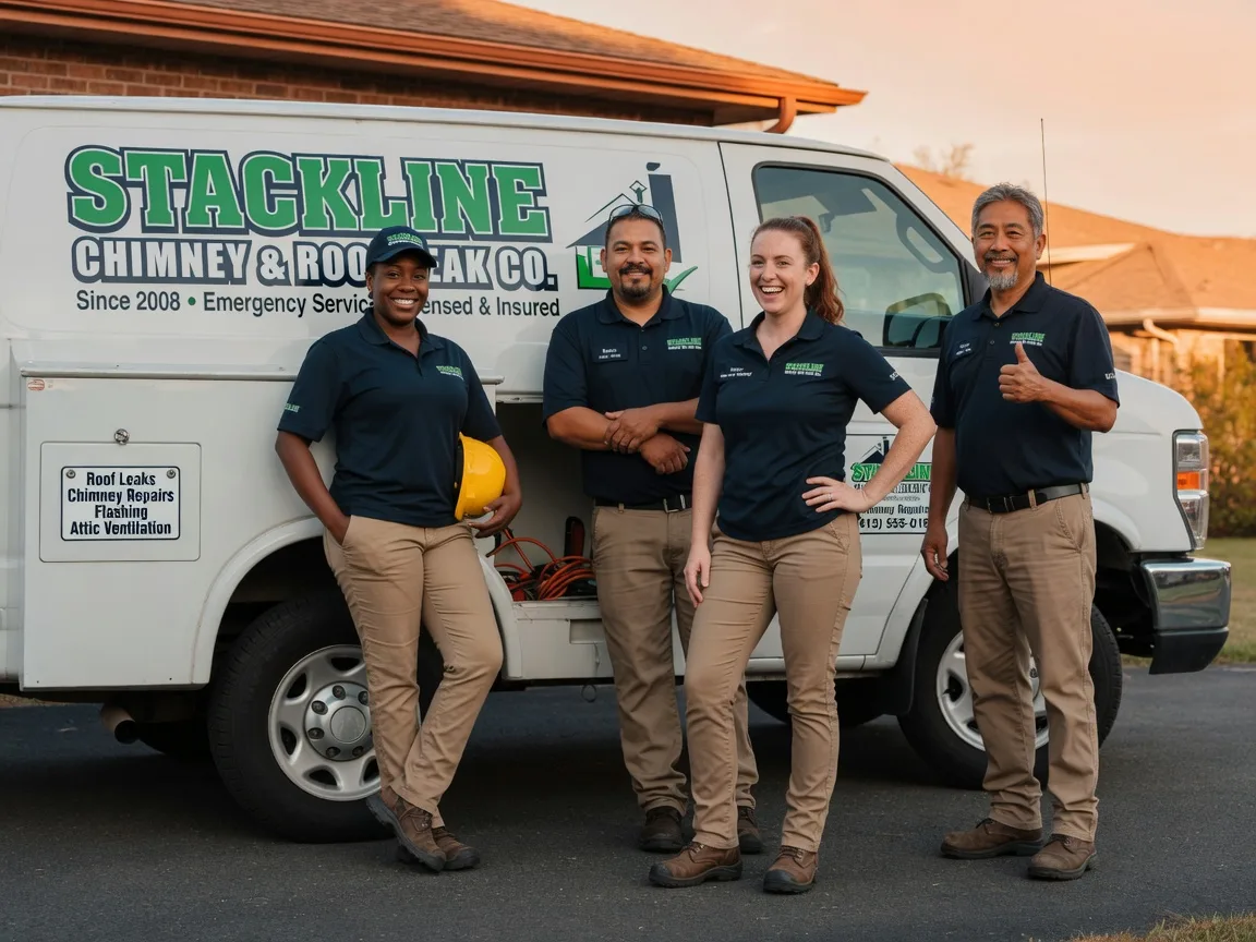 Chimney flashing repair company in Jay, OK